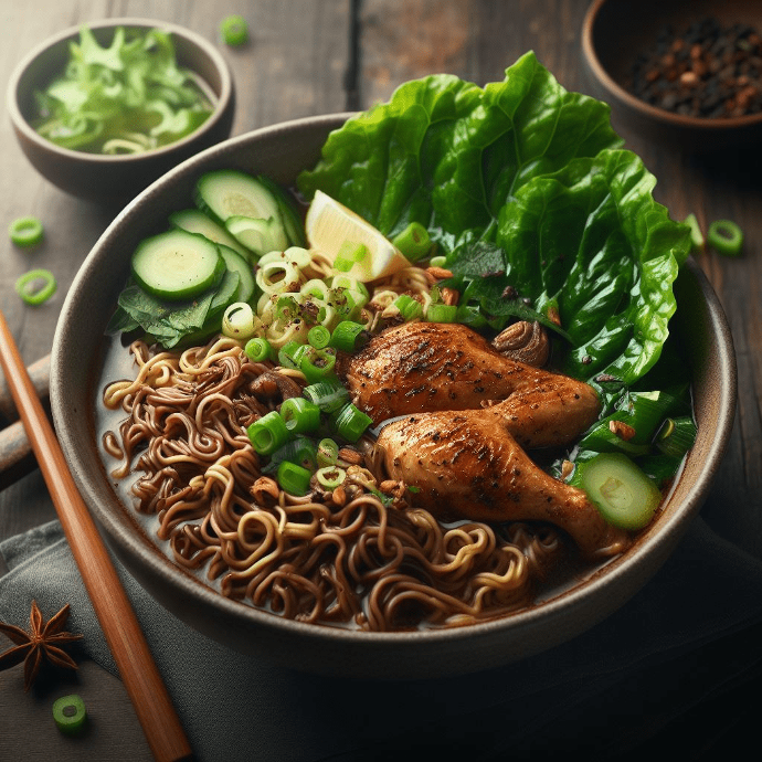PHỞ LỨT TRỘN GÀ LÁ GIANG