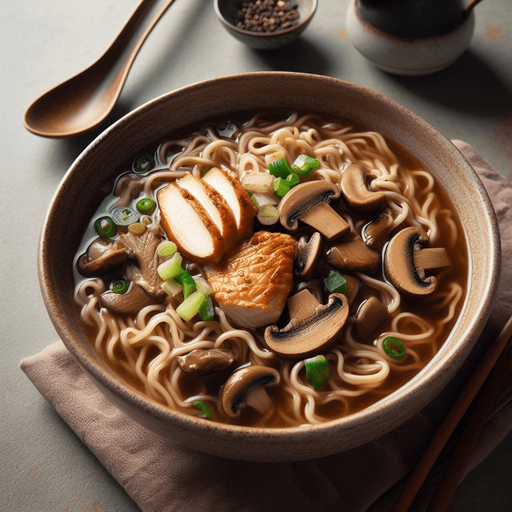 PHỞ LỨT TRỘN GÀ NẤM ĐÔNG CÔ