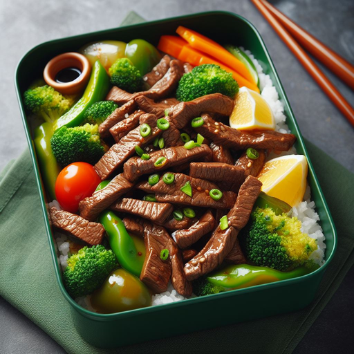 BÒ XÀO TIÊU XANH​